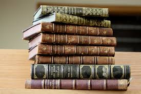 Another Hatchett Job blog, old books, stack of books, reading, frugal life